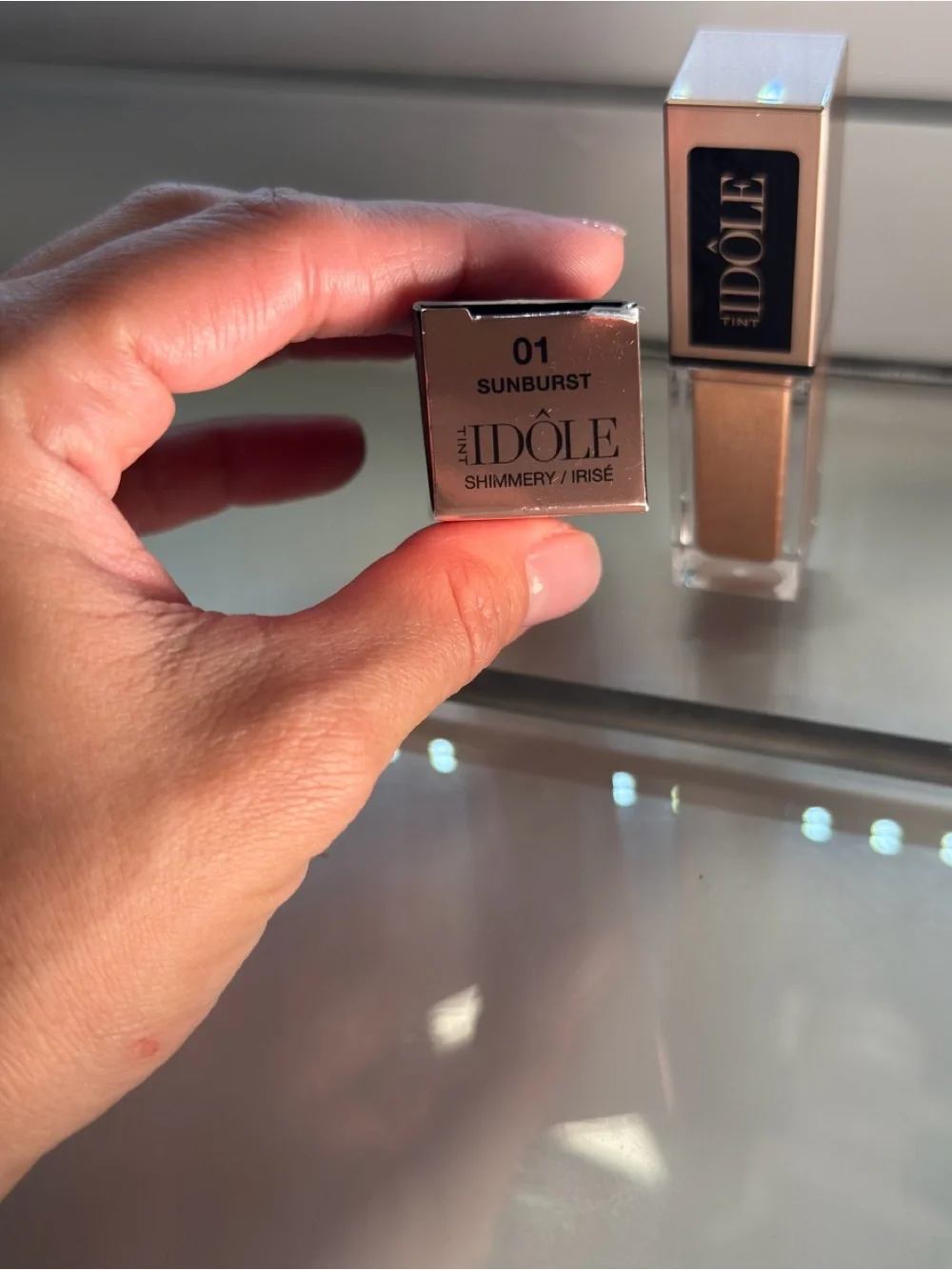 Lancome Idôle Tint Liquid Eye-Blusher - Sunburst (Gold)